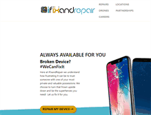 Tablet Screenshot of ifixandrepair.com
